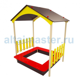 ИО-П5 Песочница Домик 2 ИО-П5 Песочница Домик 2